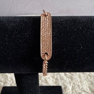 Juice Couture Elegant Pink Gold Bracelet